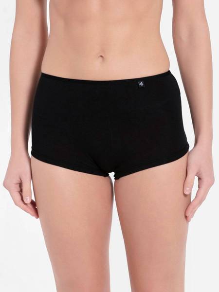 JOCKEY SS04 Women Boy Short Black Panty