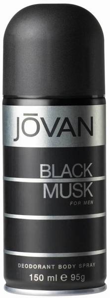 Jovan Black Musk Deodorant Spray For Men Price History