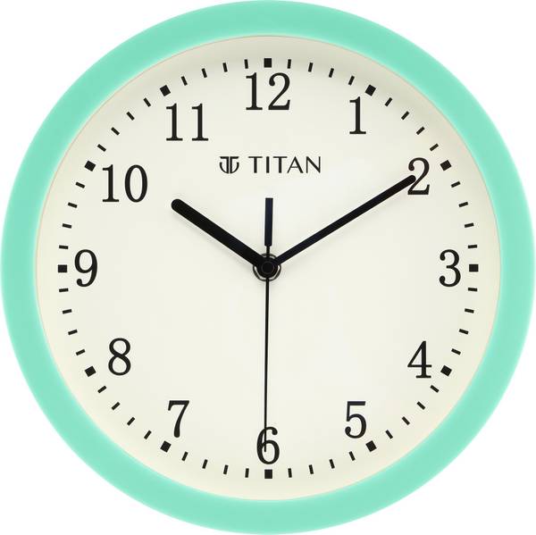 Titan analog shop wall clock