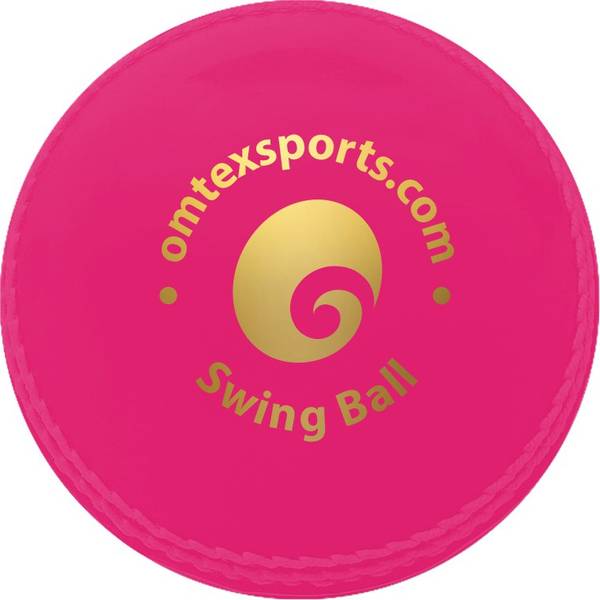 omtex Swing Ball-Pink Ball Cricket Tennis Ball