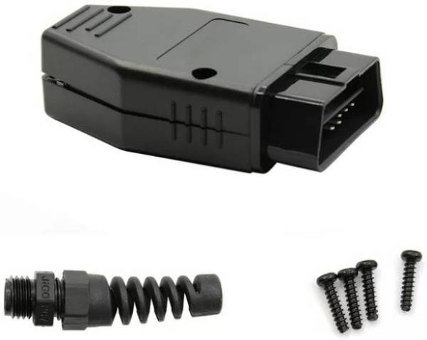 Xsentuals Car Diagnostic Tool OBD Male Plug 16Pin OBD2 Connector OBD 2 16 Pin OBD II Adaptor OBDII OBD Interface