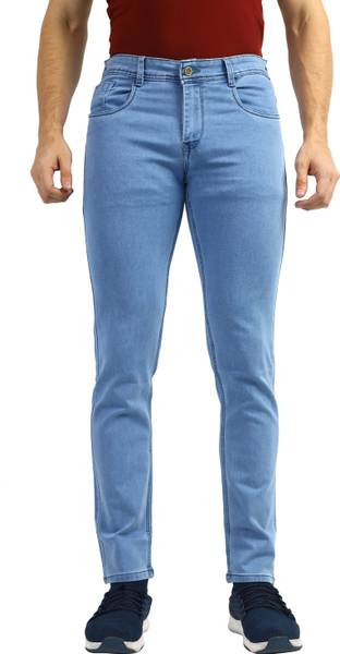 MM-21 Fashion Regular Men Light Blue Jeans