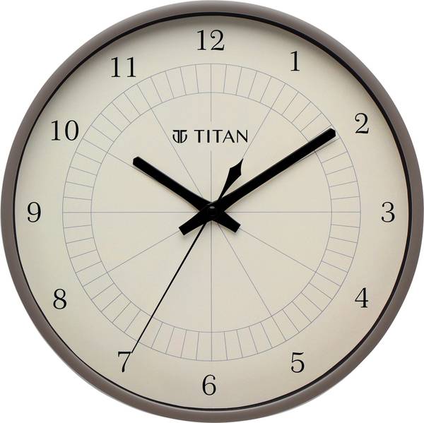 Titan Analog 29 cm X 29 cm Wall Clock