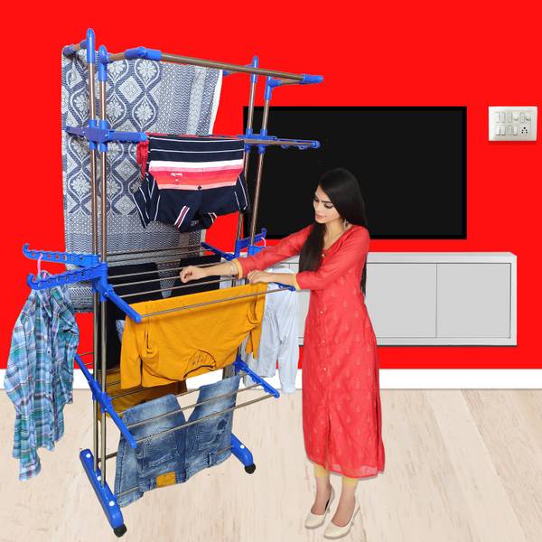 TNC Steel Floor Cloth Dryer Stand T CDS JB2SS JUMBO 0173 Price