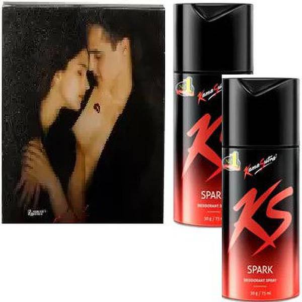 Kamasutra DEO SPARK EACH 150ML P 2 Deodorant Spray For Men