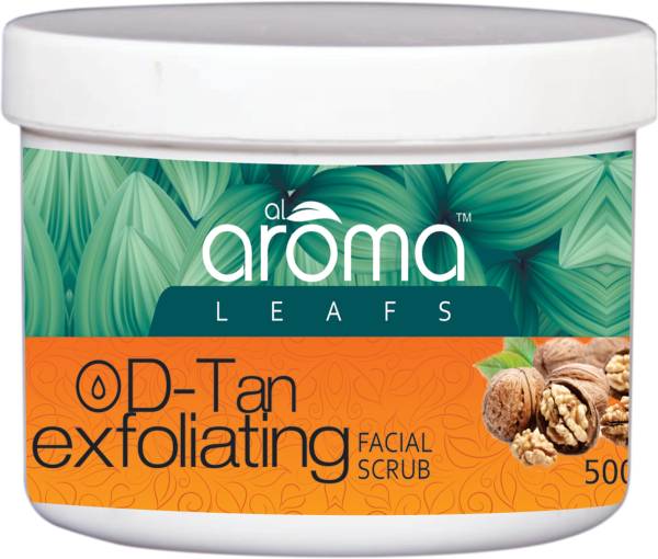 AlAroma Leafs De -Tan Exfoliating Facial Scrub