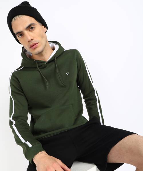 Allen Solly Full Sleeve Solid Men Sweatshirt