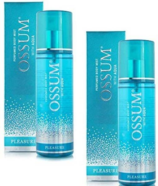 OSSUM PLEASURE PERFUME EACH 115ML Pack 2 Body Mist For Women