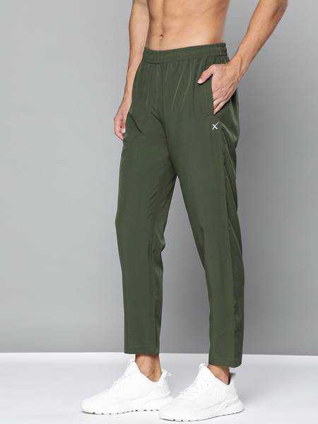 Hrx track sales pants polyester
