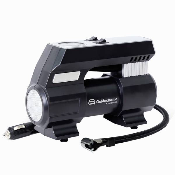 GoMechanic 150 psi Tyre Air Pump for Car &amp; Bike