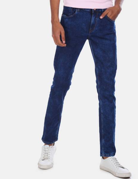 FLYING MACHINE Skinny Men Blue Jeans