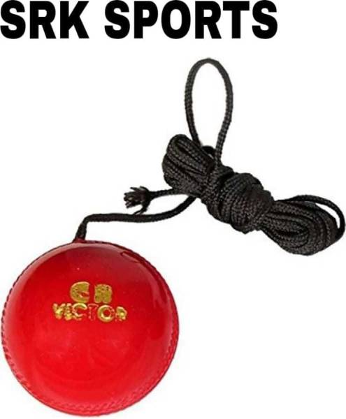 SRK Sports Polly Hanging ball Cricket Ball #cricket Training Ball (Pack of 1, Red) Cricket Training Ball
