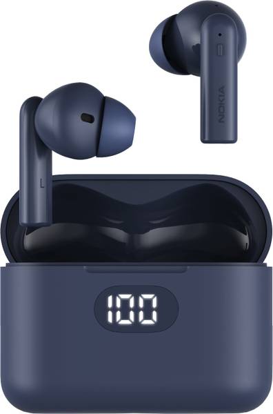 Nokia T3030 Bluetooth Headset  (Ocean Blue, True Wireless)