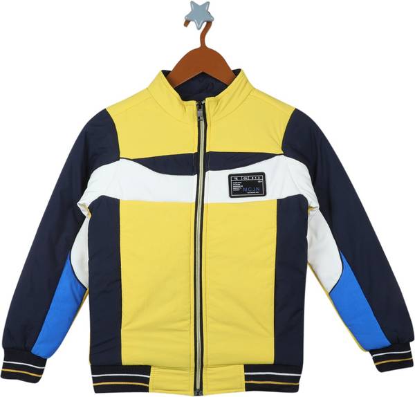 MONTE CARLO Full Sleeve Colorblock Boys Jacket Price History