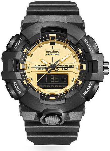 Maxima analog digital watch price hot sale