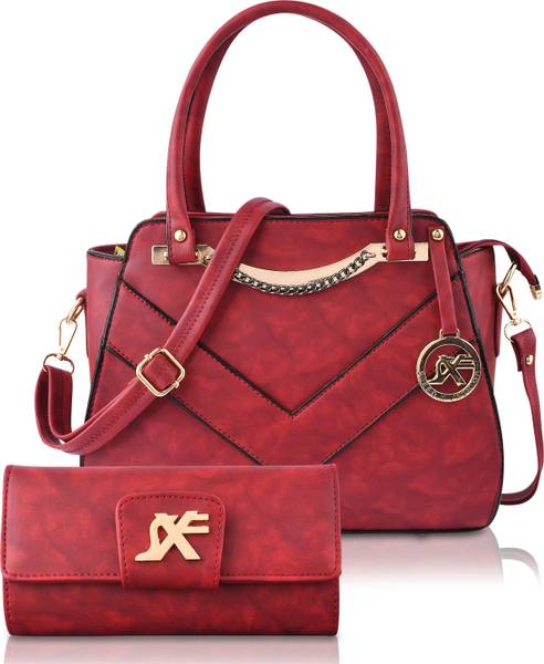 SXF SPEED X FASHION Women Maroon Hand-held Bag