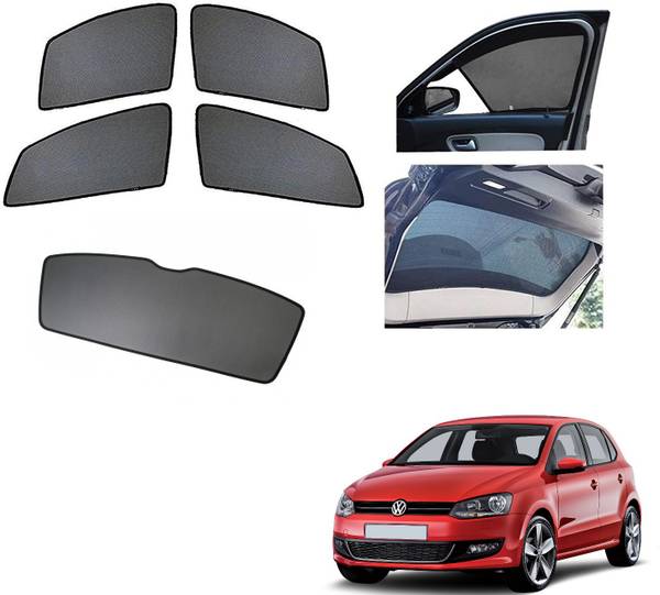 AuTO ADDiCT Side Window, Rear Window Sun Shade For Volkswagen Polo