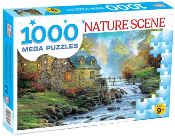 HELLO FRIEND 1000 Pcs Nature Scene Puzzle box