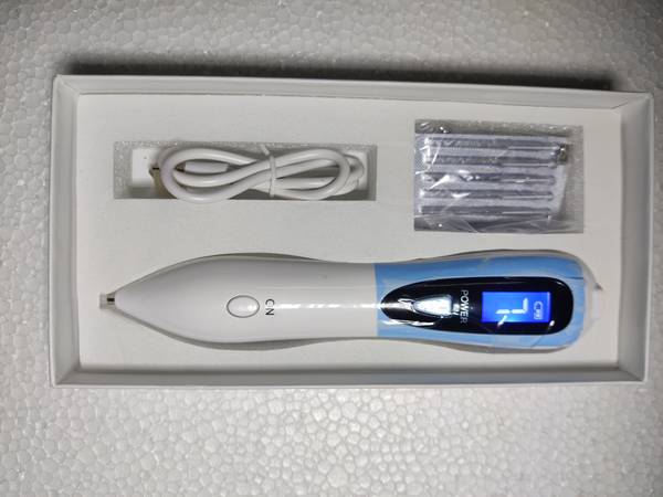 R A Products Mucus Plasma Pen Face Skin 9 Level Lcd Laser Beauty Dark Spot Remover Mole Tattoo Removal Machine Facial Freckle Tag Wart Removal Mucus R...