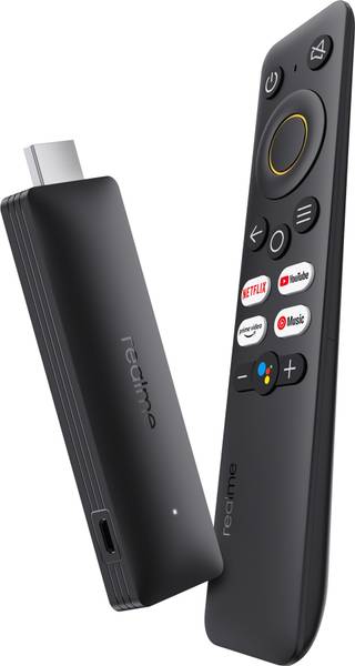 realme 4k Smart Google TV Stick (Black)  (Black)