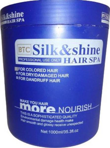 BTC silk and shine hair spa professional
