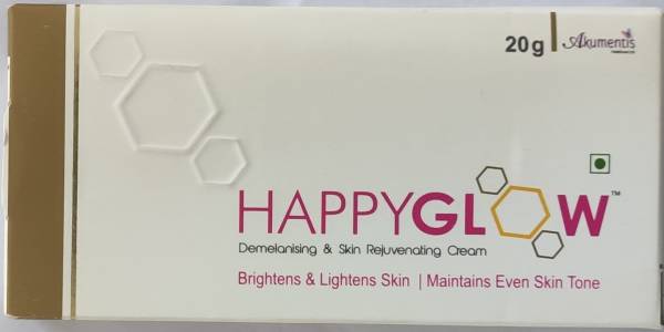 HappyGlow demelanising & skin cream (pack of 1) 20 gm