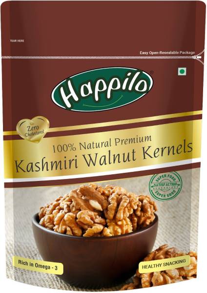 Happilo Premium Natural Kashmiri Walnut Kernels Walnuts, Kernels