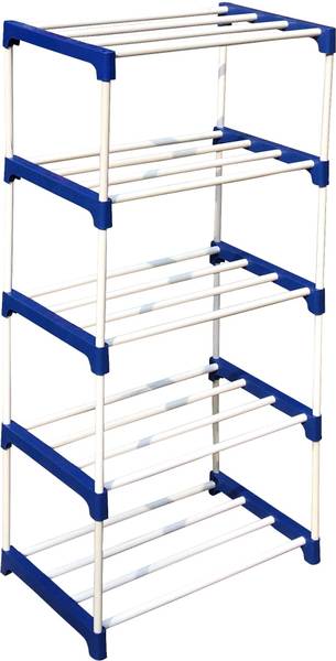 CMerchants Utensil Kitchen Rack Carbon Steel, Plastic Containers Kitchen Rack 5 Layer