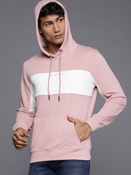 WROGN Full Sleeve Color Block Men Sweatshirt