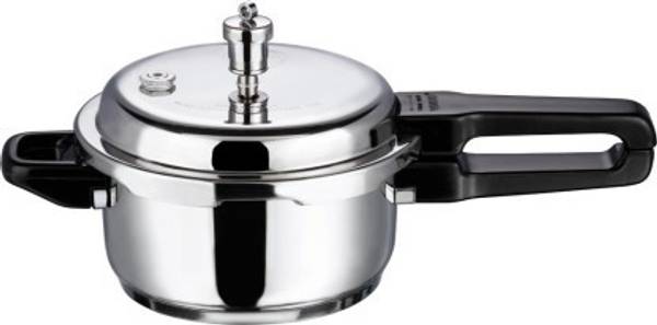 Vinod Cookware 3 L Outer Lid Induction Bottom Pressure Cooker