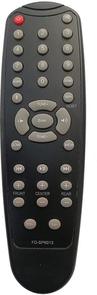 SHIELDGUARD Home Theater System Remote Control No. 225, Compatible for F & D Remote Controller