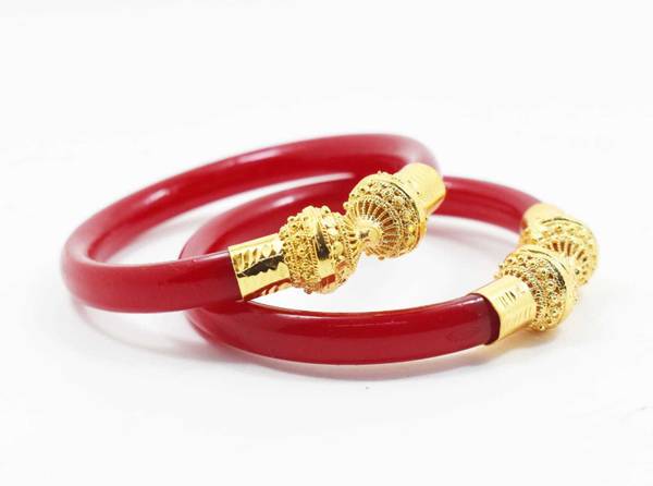 Gold plated shakha sale