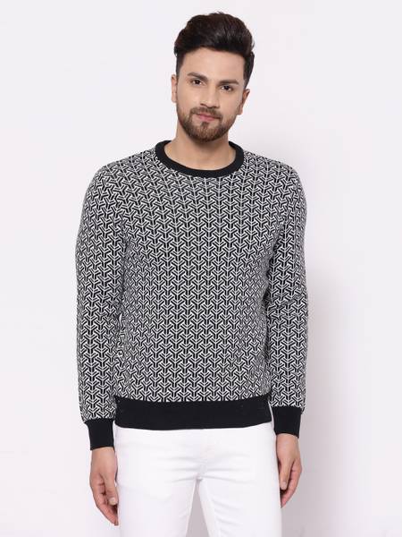 Red black and white sale sweater