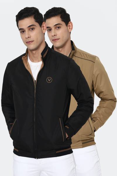 Allen Solly Full Sleeve Solid Men Jacket