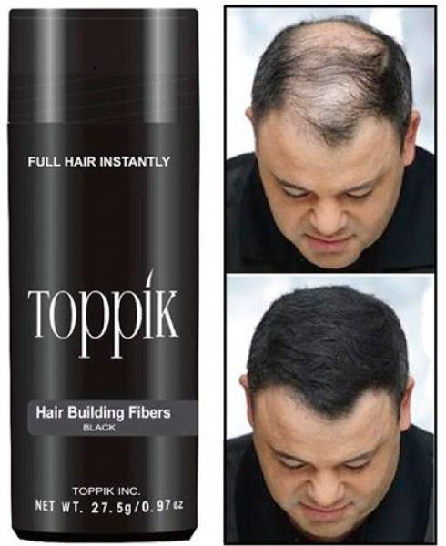 Osking tippik color black Hair Building Fiber (27.5g) Hair fibers for covering baldness, Hair Loss concealer Hair Fiber