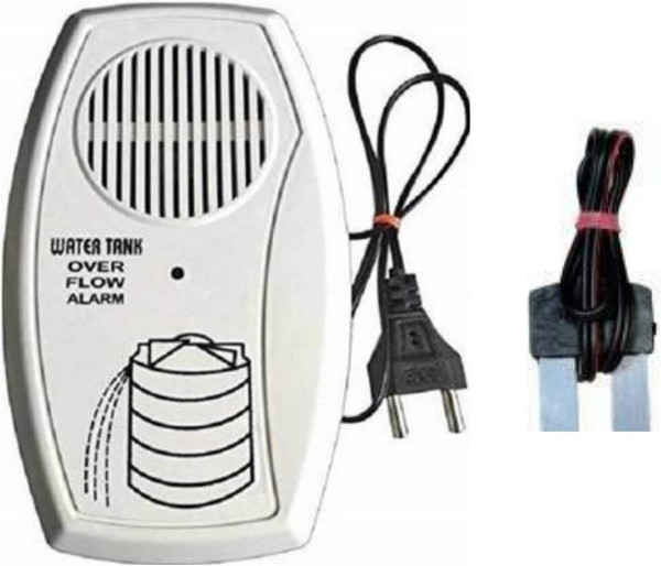KRISHNA Water Tank Overflow Alarm with High Quality Voice Sound Overflow with Sensor (Made in India)-(Pack of 1) Wired Sensor Security System