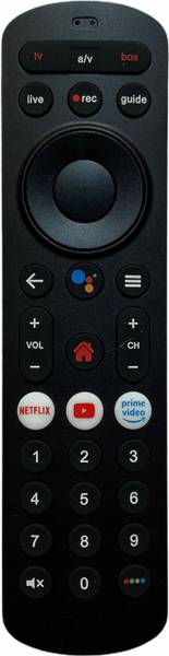 Upix DTH Remote with Smart Functions (No Voice) Compatible for Airtel Set Top Box (EXACTLY SAME REMOTE WILL ONLY WORK) Remote Controller