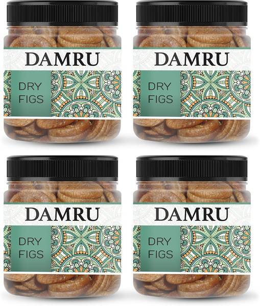 Damru Anjeer Jar Pack Premium Quality | Dry Figs | Dried Figs | Anjir Figs