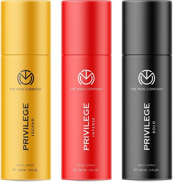 THE MAN COMPANY Privilege Legend, Intense & Bold Deodorant Spray - For Men