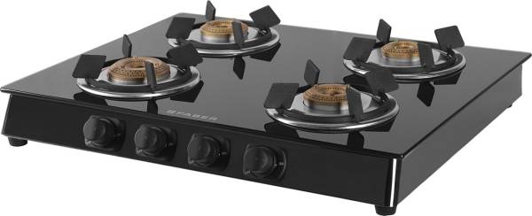 FABER SAVOY 4BB SS Glass Manual Gas Stove