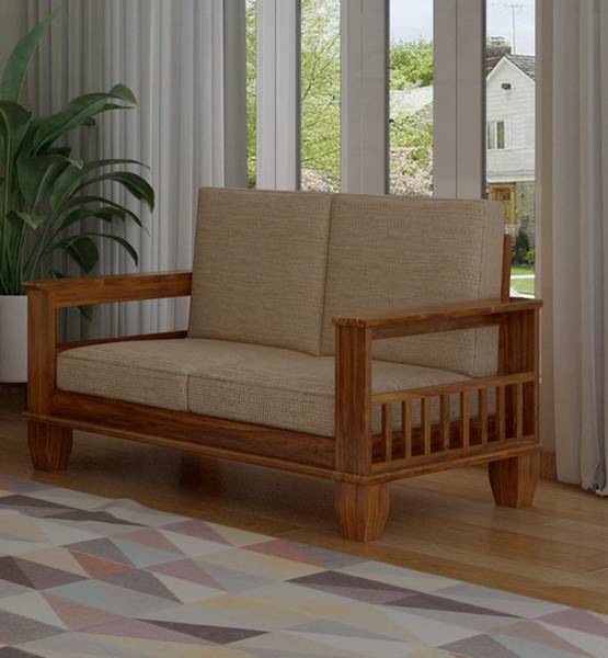 Wooden 2 shop seater chair
