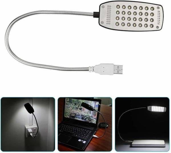 RHONNIUM Flexible Adjustable Metal Neck Bright Mini 28 LED USB Light Flexible Adjustable Metal Neck Bright Mini 28 LED USB Light-XI-03 Led Light