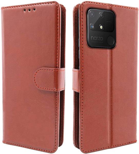 Juberous Flip Cover for Realme Narzo 50A, Realme C25, Realme C25s, Realme C12, Realme Narzo 20, Realme Narzo 30A