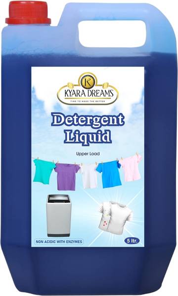 KYARA DREAMS TOP LOAD WASHING MACHINE LIQUID DETERGENT (5LTR) Multi-Fragrance Liquid Detergent