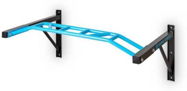 ks creations Wall mounted Heavy duty chin up bar in monkey bar style- Blue & Black Chin-up Bar