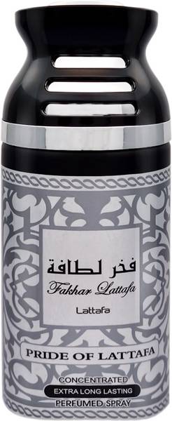 Lattafa Fakhar (Black) Concentrated Extra Long Lasting Perfumed Spray,250ml Perfume Body Spray - For Men & Women