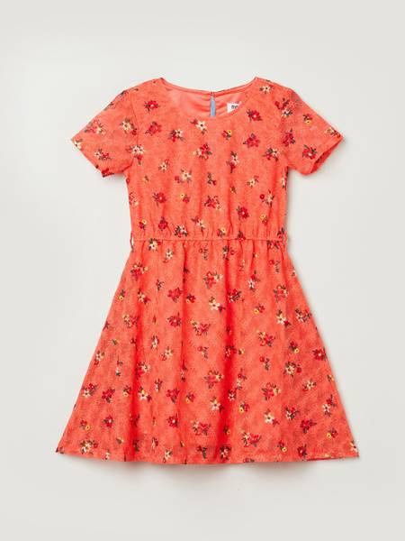 MAX Girls Midi/Knee Length Casual Dress