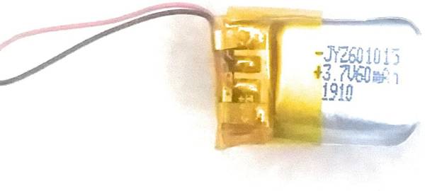 kp 601015 3.7v 60mAh rechargeable for Bluetooth handset, Ear Buds Battery