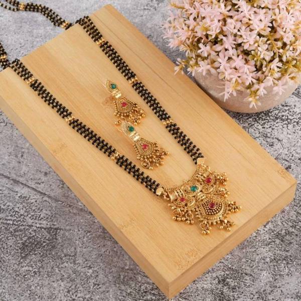 ZARLAKIN Metal Gold-plated Gold Jewellery Set