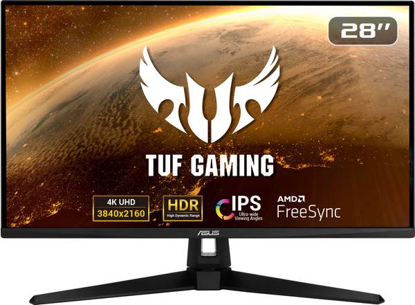 ASUS TUF 28 inch 4K Ultra HD LED Backlit IPS Panel Gaming Monitor (TUF Gaming VG289Q1A)